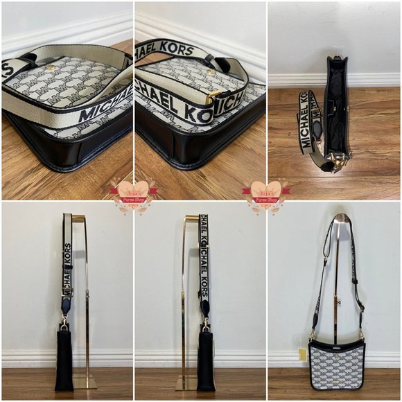 🖤Michael Kors Fabric w/ Leather Shoulder & Xbody🖤 - Picture 4 of 17